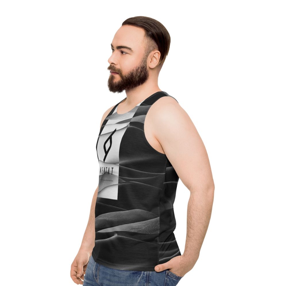 Dune Mentat Unisex Tank Top - men side