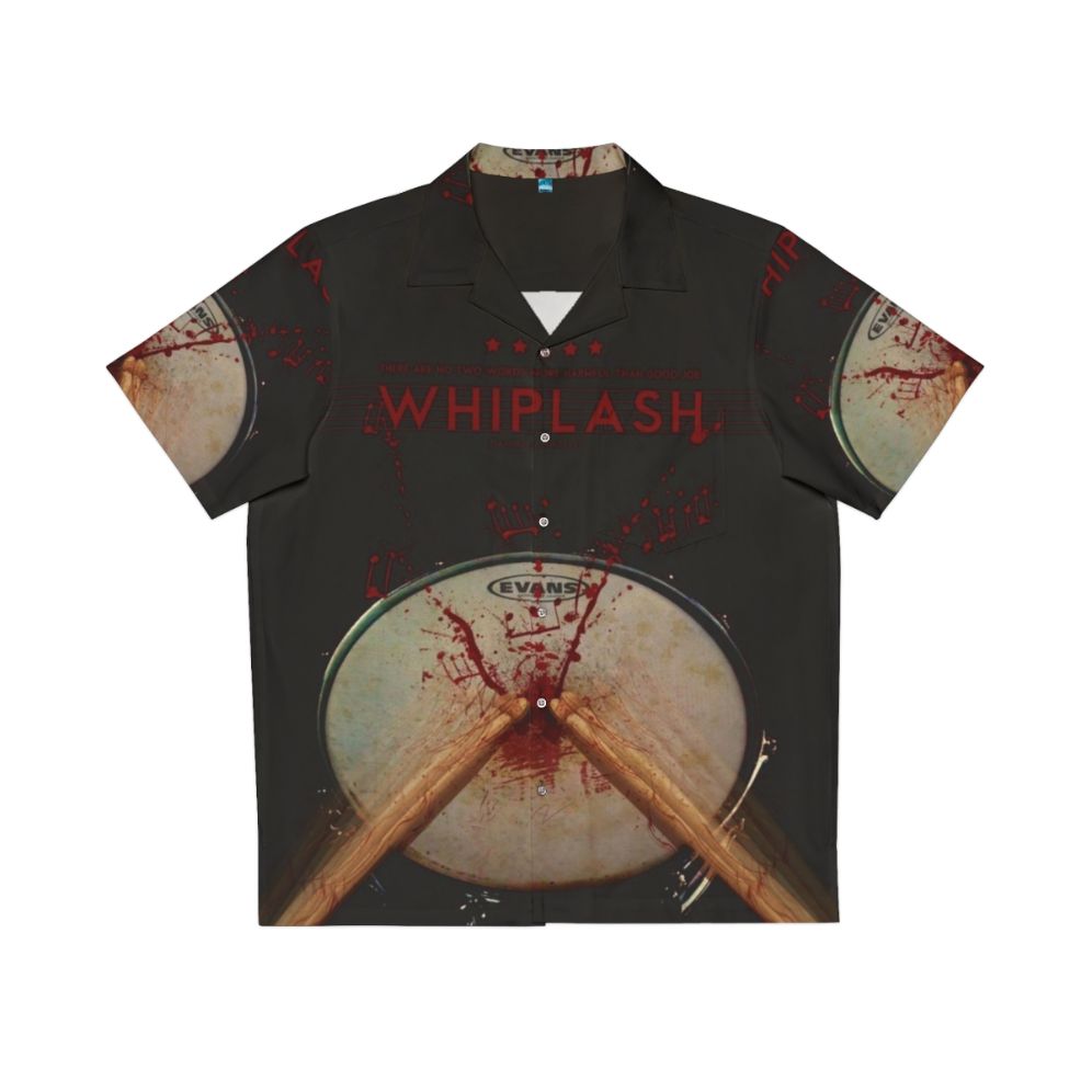 Whiplash Movie Hawaiian Shirt with Drumming Inspired Aesthetic