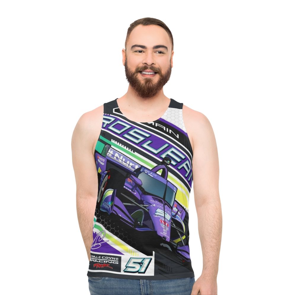 Romain Grosjean Indycar 51 Unisex Tank Top - men