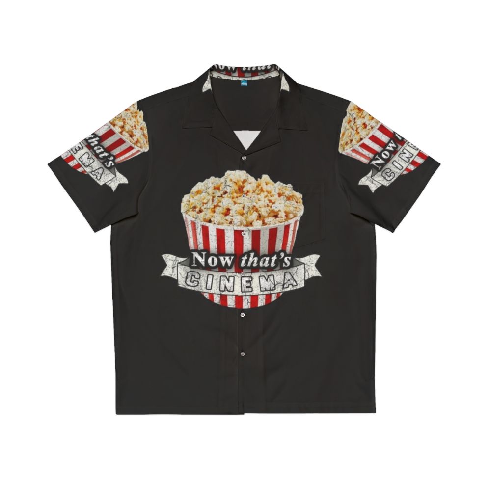 Cinema-Inspired Hawaiian Shirt with Movie, Film, and Theater Motifs