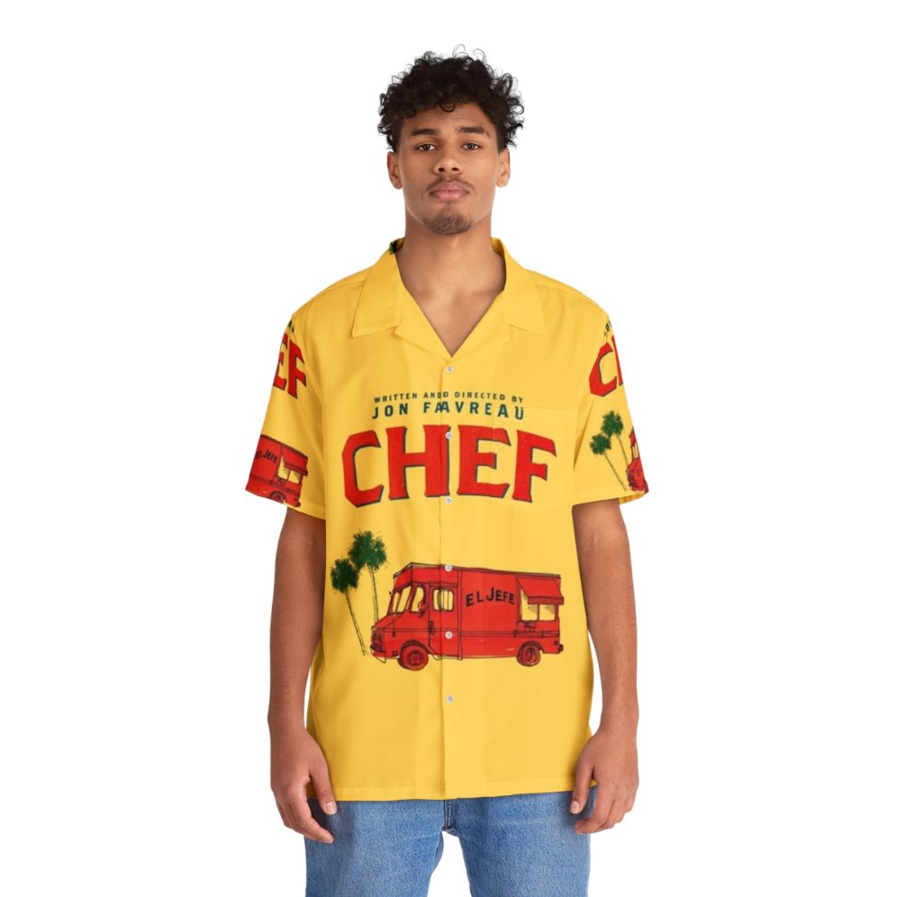 El Jefe Food Truck Hawaiian Shirt - People Front