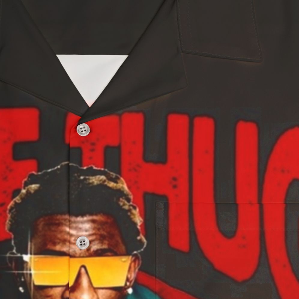 Young Thug Rap Tour Hawaiian Shirt - Detail