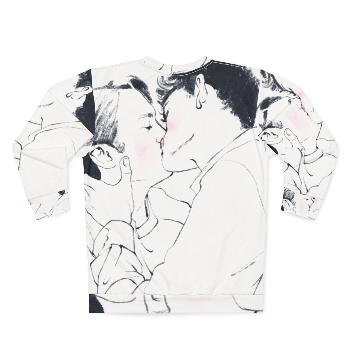 Heartstopper Kiss LGBTQ Sweatshirt - Back