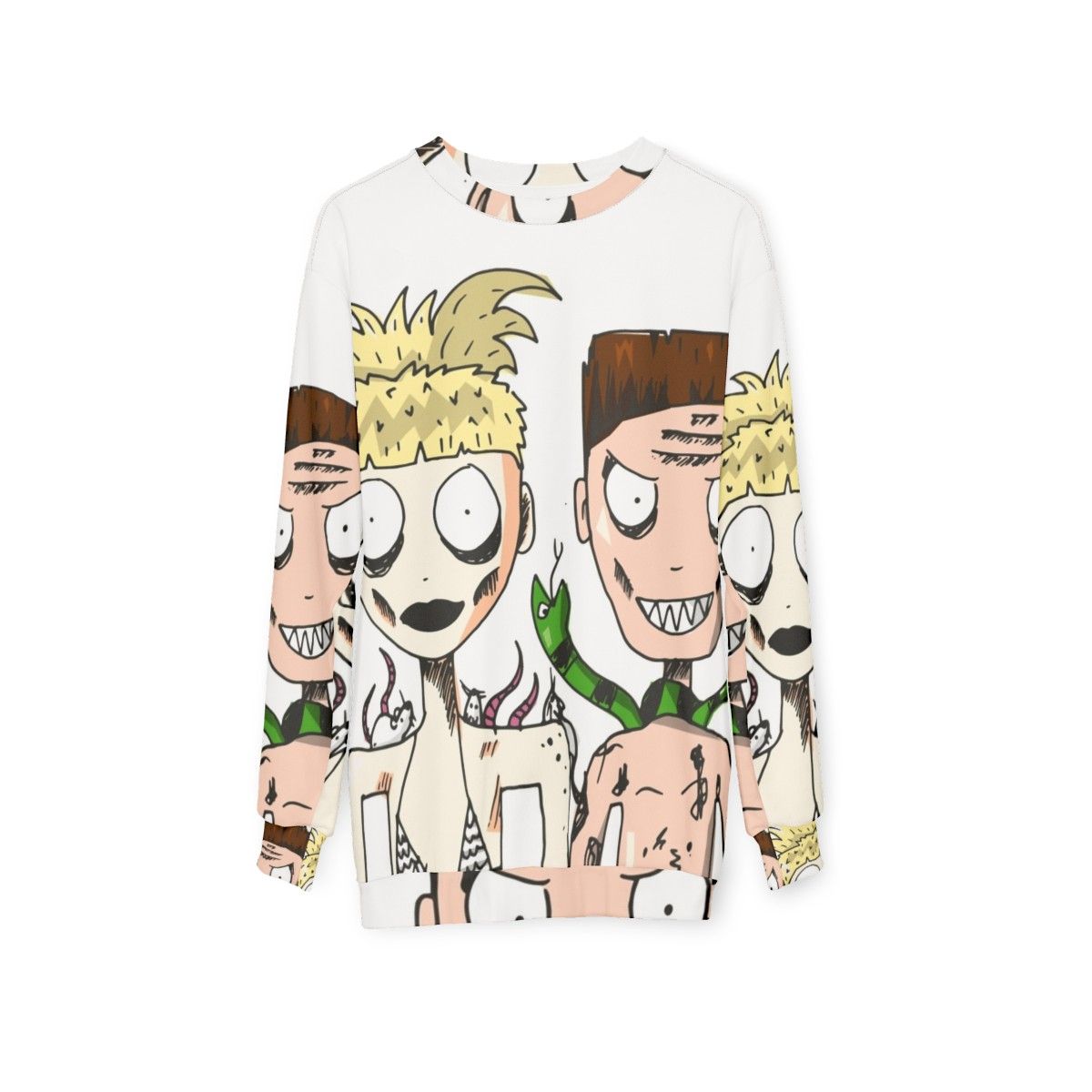 Die Antwoord Yolandi & Ninja Sweatshirt - hanging