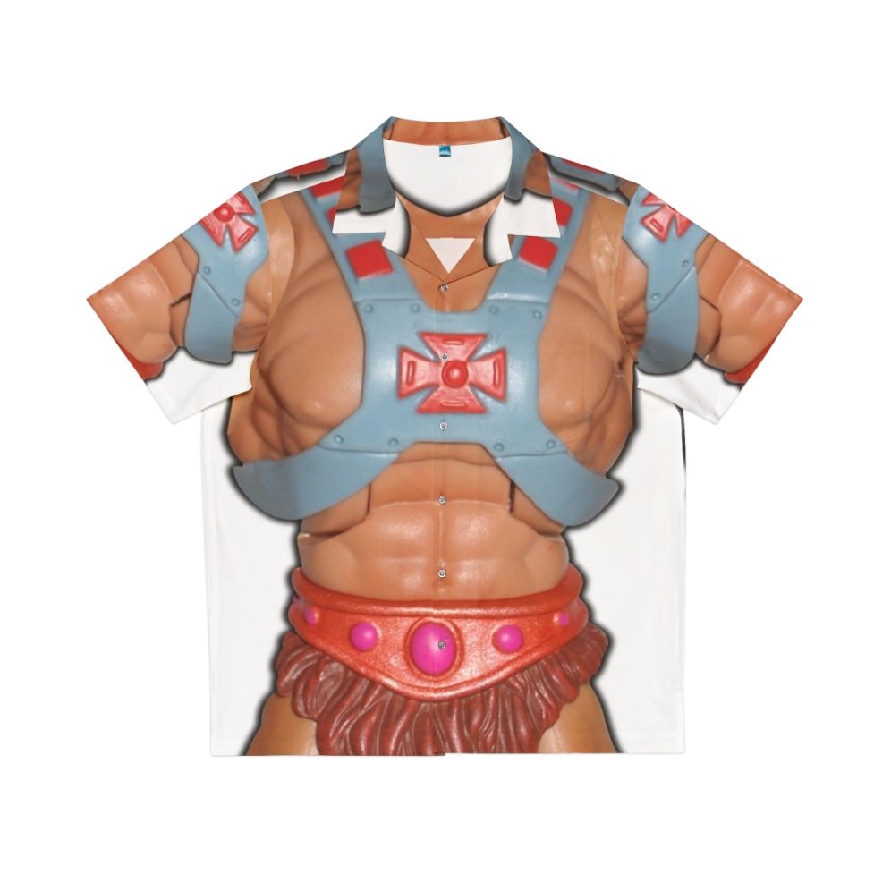 Vintage He-Man Action Figure Hawaiian Shirt