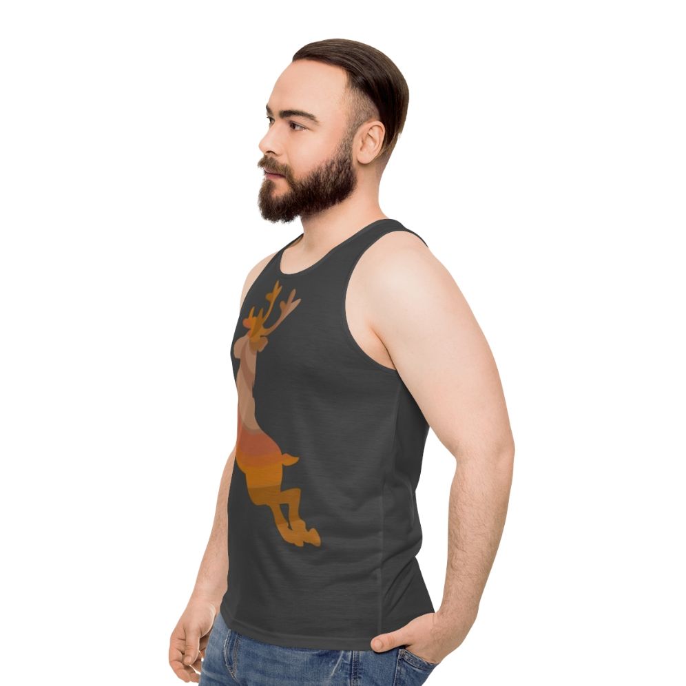 Reindeer Legendary Animals Tank Top - men side