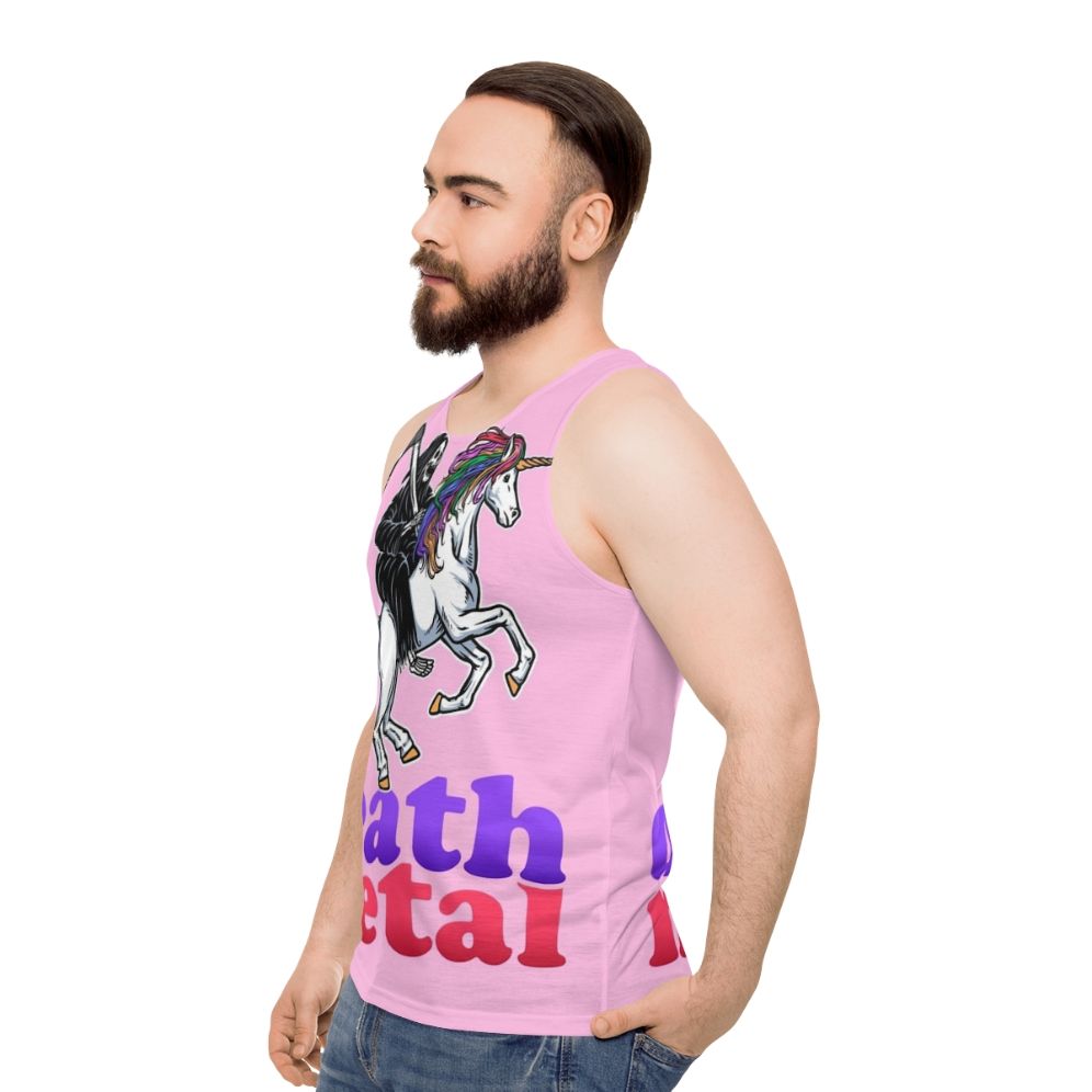 Death Metal Unisex Tank Top - men side