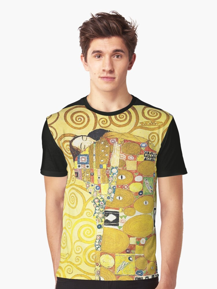 The Tree of Life by Gustav Klimt, high definition graphic t-shirt - Men