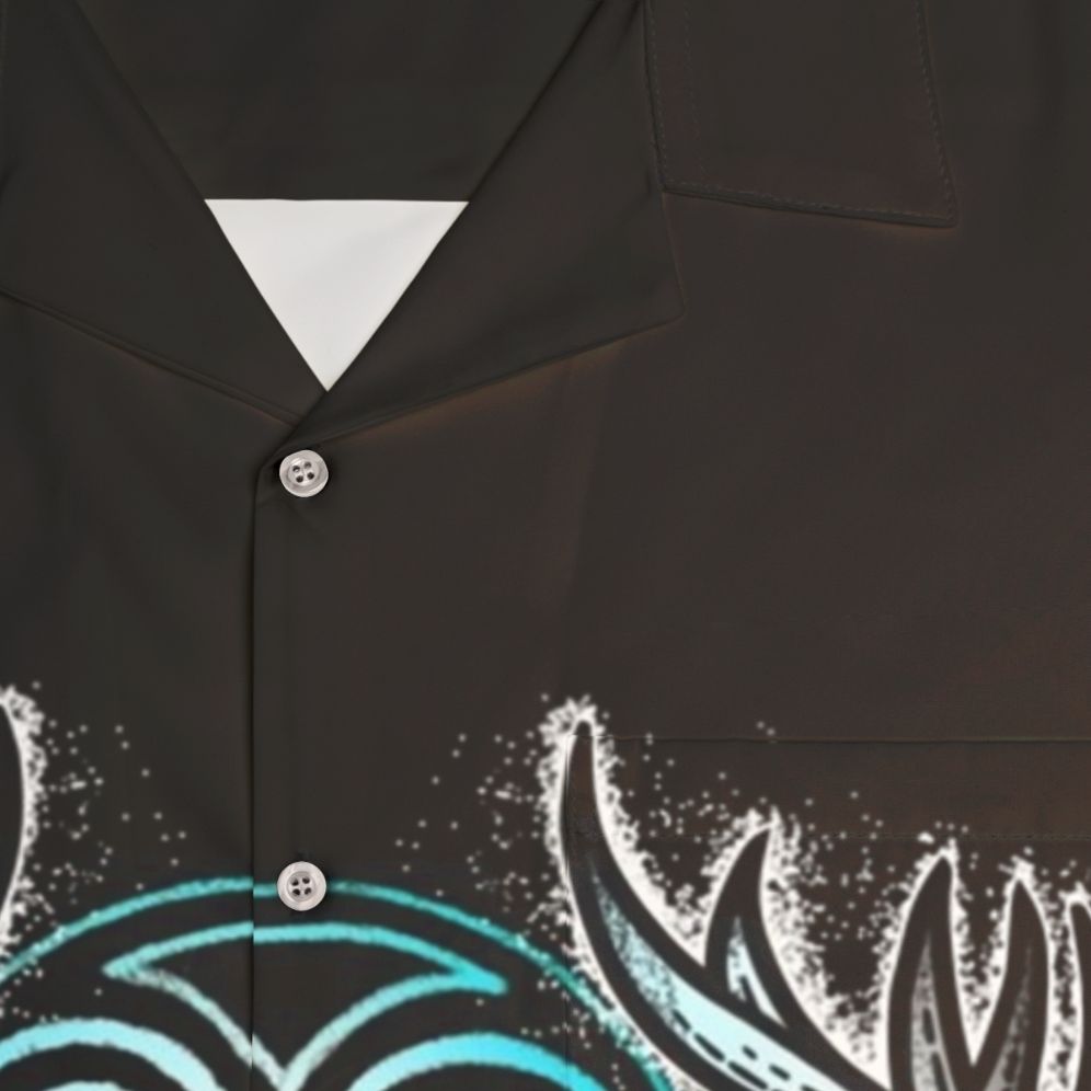 Legend of the White Stag Hawaiian Shirt - Detail