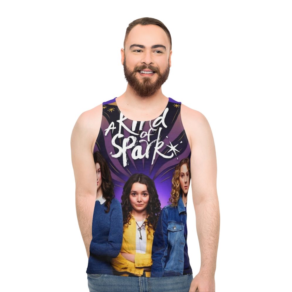 Unisex 'A Kind of Spark' neurodivergent tank top - men