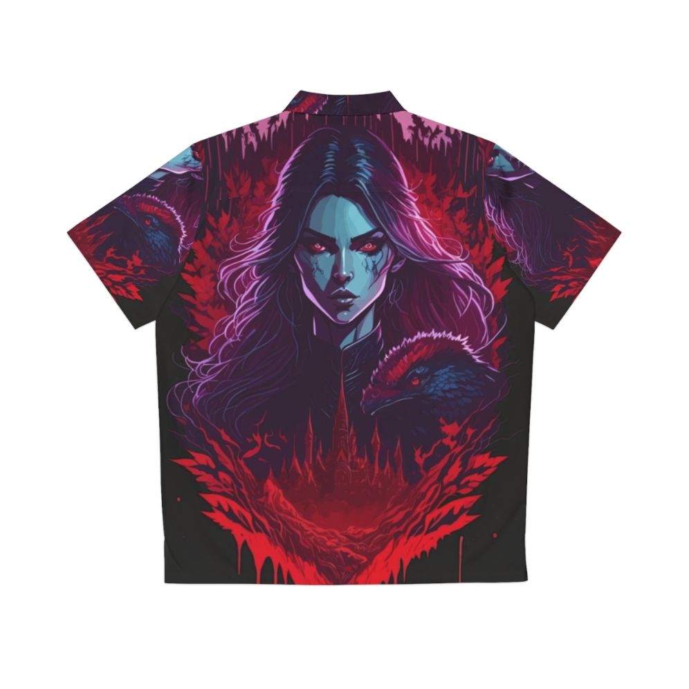 Carmilla Hawaiian Shirt from Castlevania Netflix Series - Back