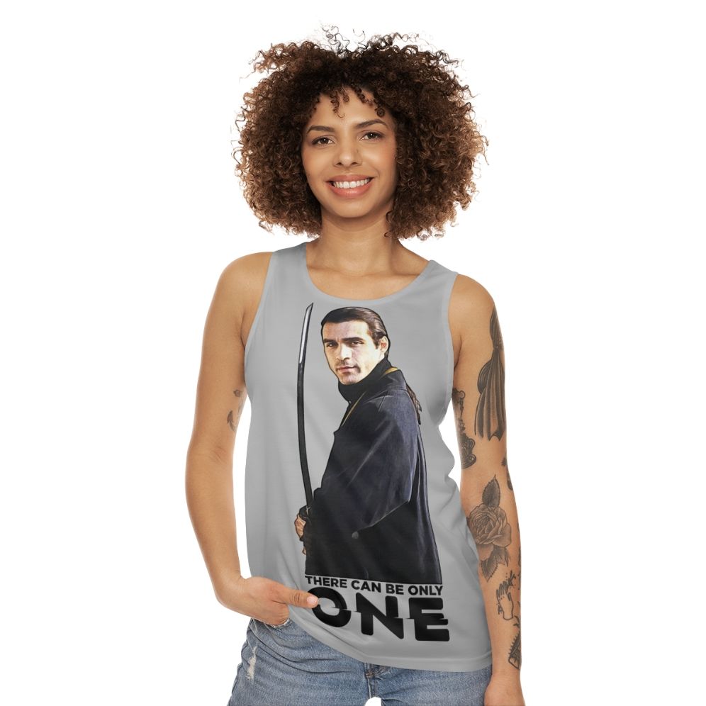 Unisex Highlander "There Can Be Only One" Tank Top - women