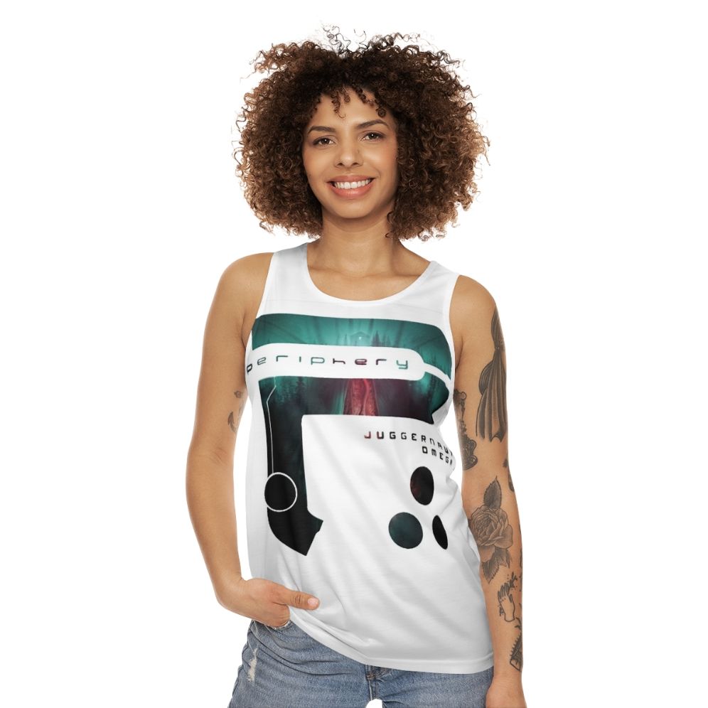 Juggernaut Omega unisex heavy metal tank top - women