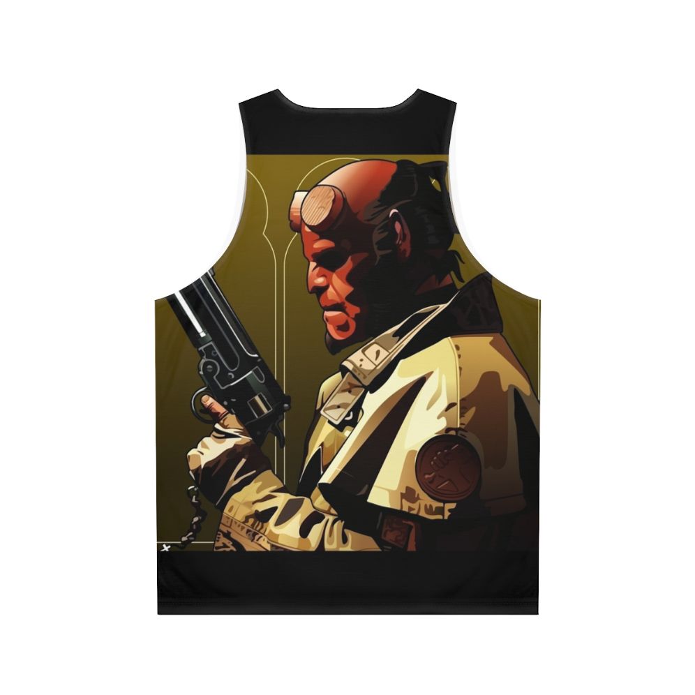 Hellboy Unisex Tank Top - Back