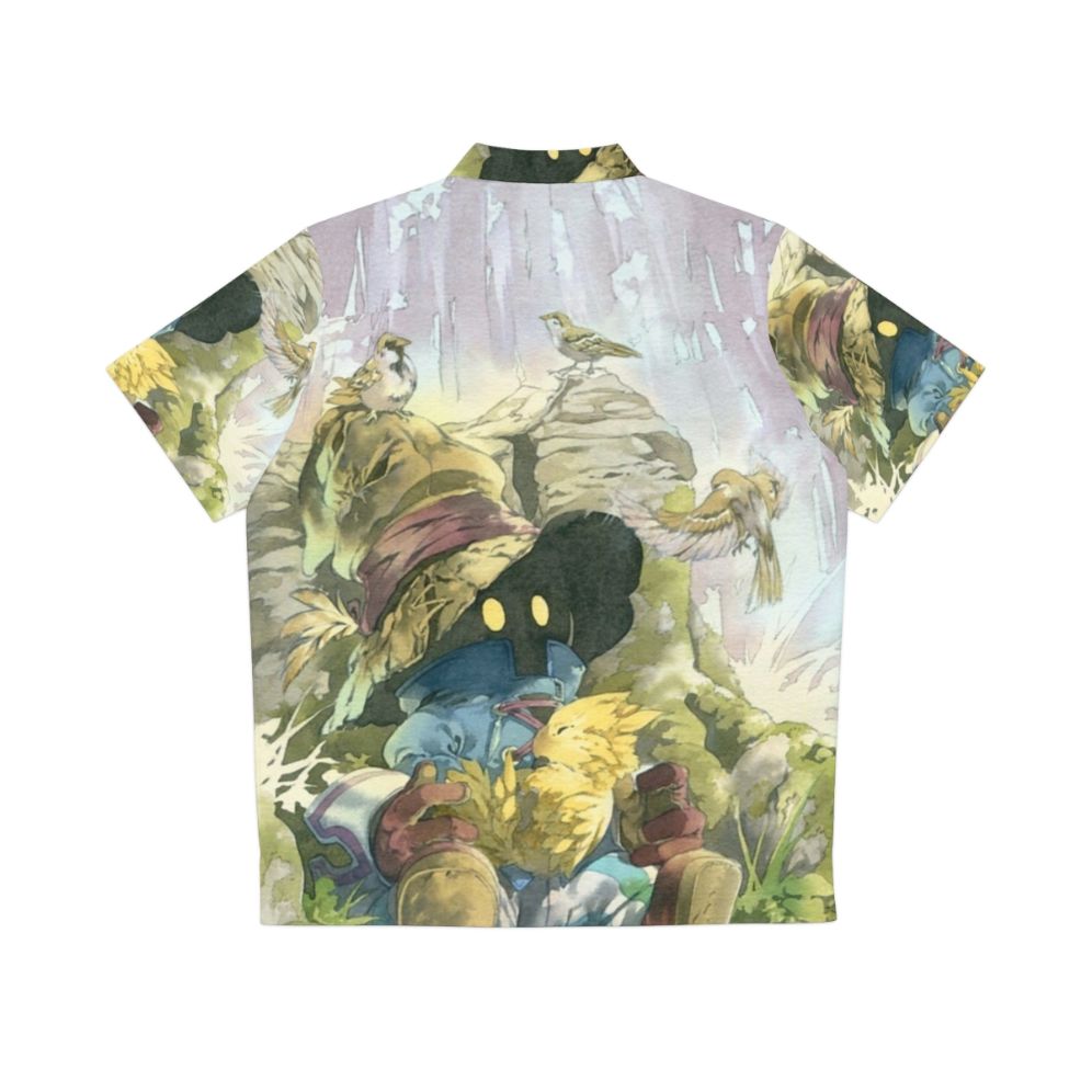 Vivi Rain inspired Hawaiian shirt with Final Fantasy 9 elements - Back