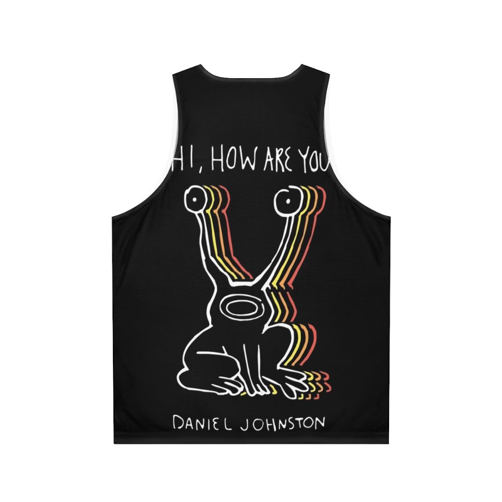 Daniel Johnston inspired unisex tank top - Back