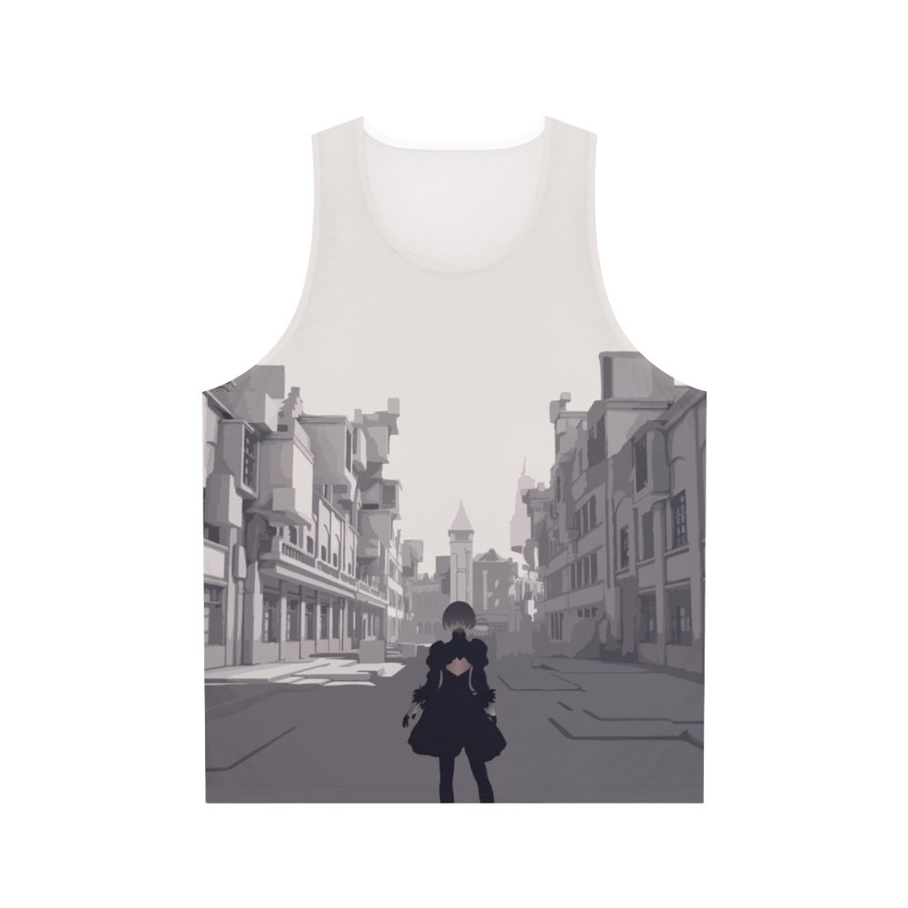 Nier Automata Copied City Unisex Tank Top