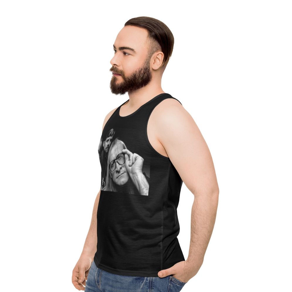 Lone Gunmen X-Files Grunge Style Unisex Tank Top - men side