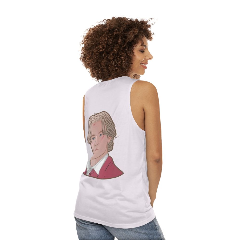 Young Royals Wilhelm Netflix Unisex Tank Top - women back