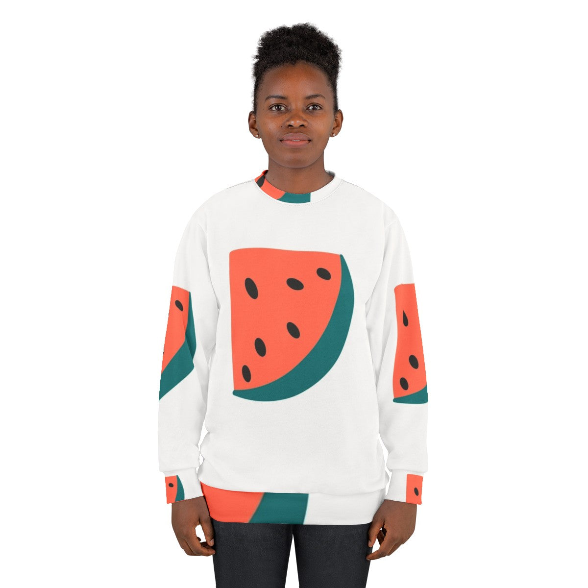 Fruits graphic sweatshirt - women