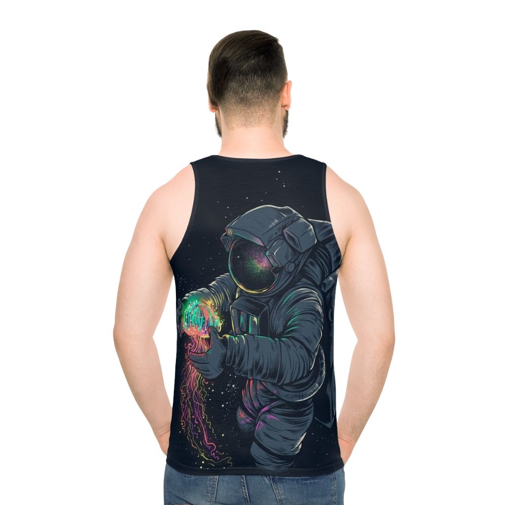 Intergalactic Jellyspace Unisex Tank Top - men back