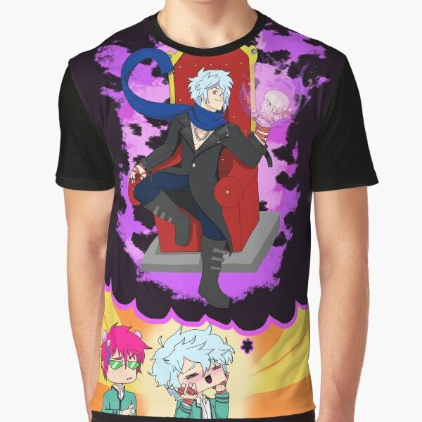 Saiki K. Shun Kaido Anime Graphic T-Shirt