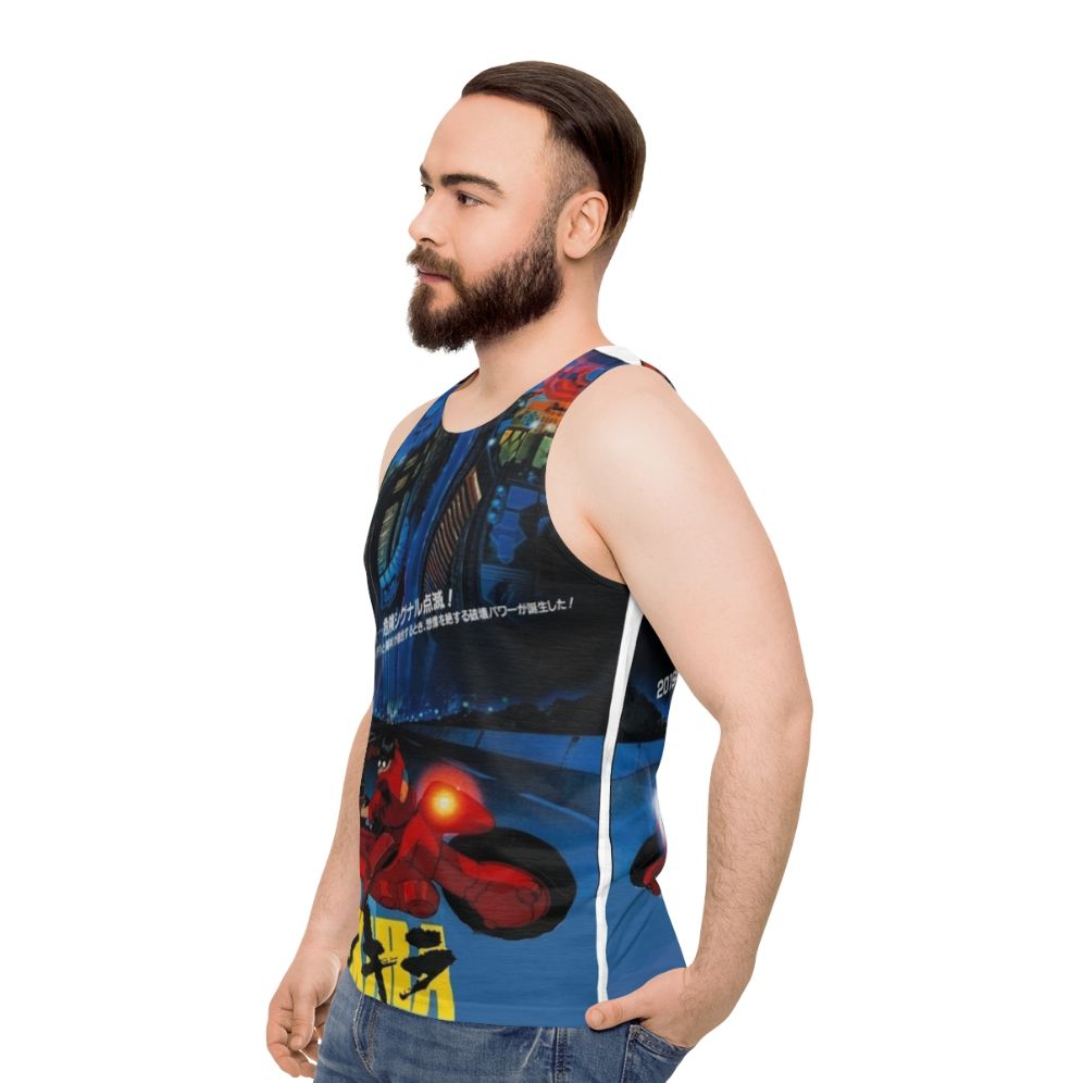 Akira Inspired Unisex Tank Top - men side