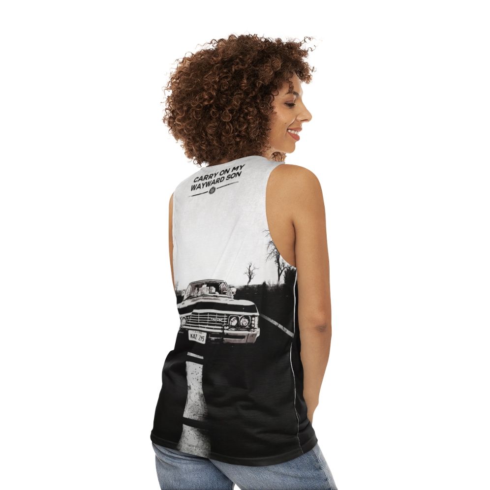 Supernatural Demon Hunters Unisex Tank Top - women back