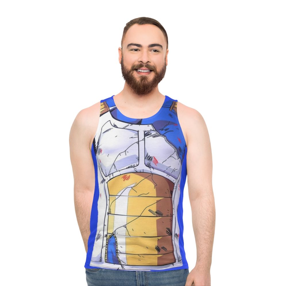 Saiyajin anime tank top - men