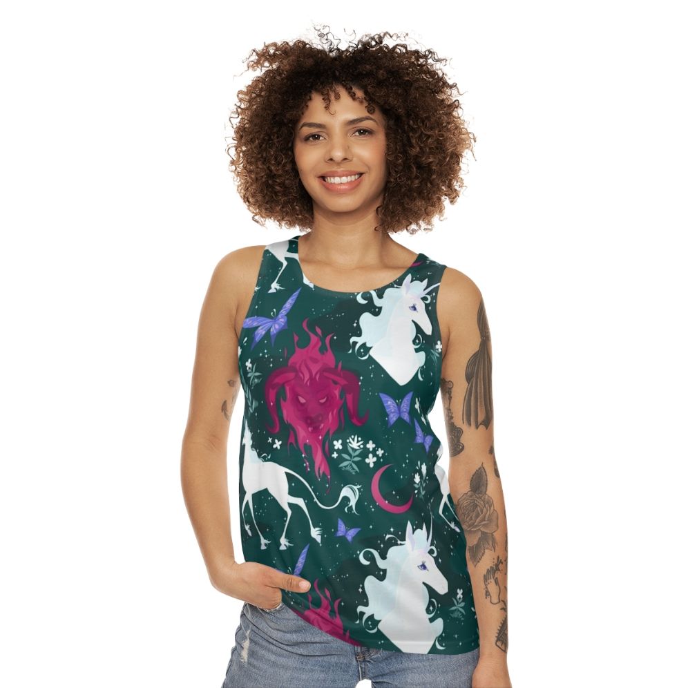 The Last Unicorn Unisex Tank Top - women