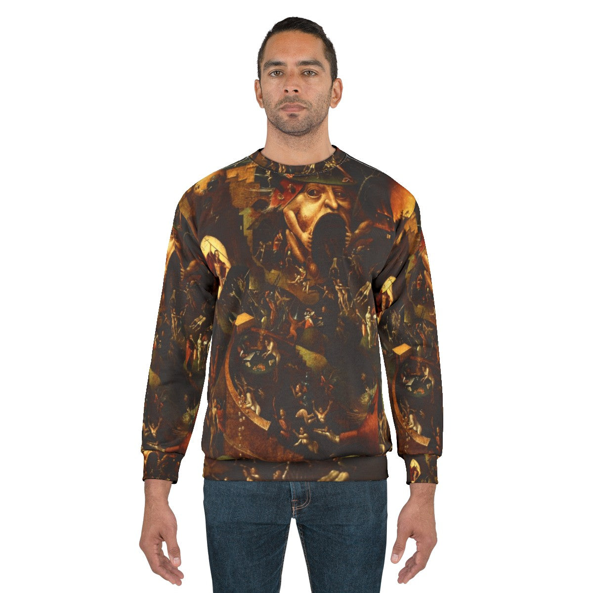 Hieronymus Bosch "Christ in Limbo" Sweatshirt - men