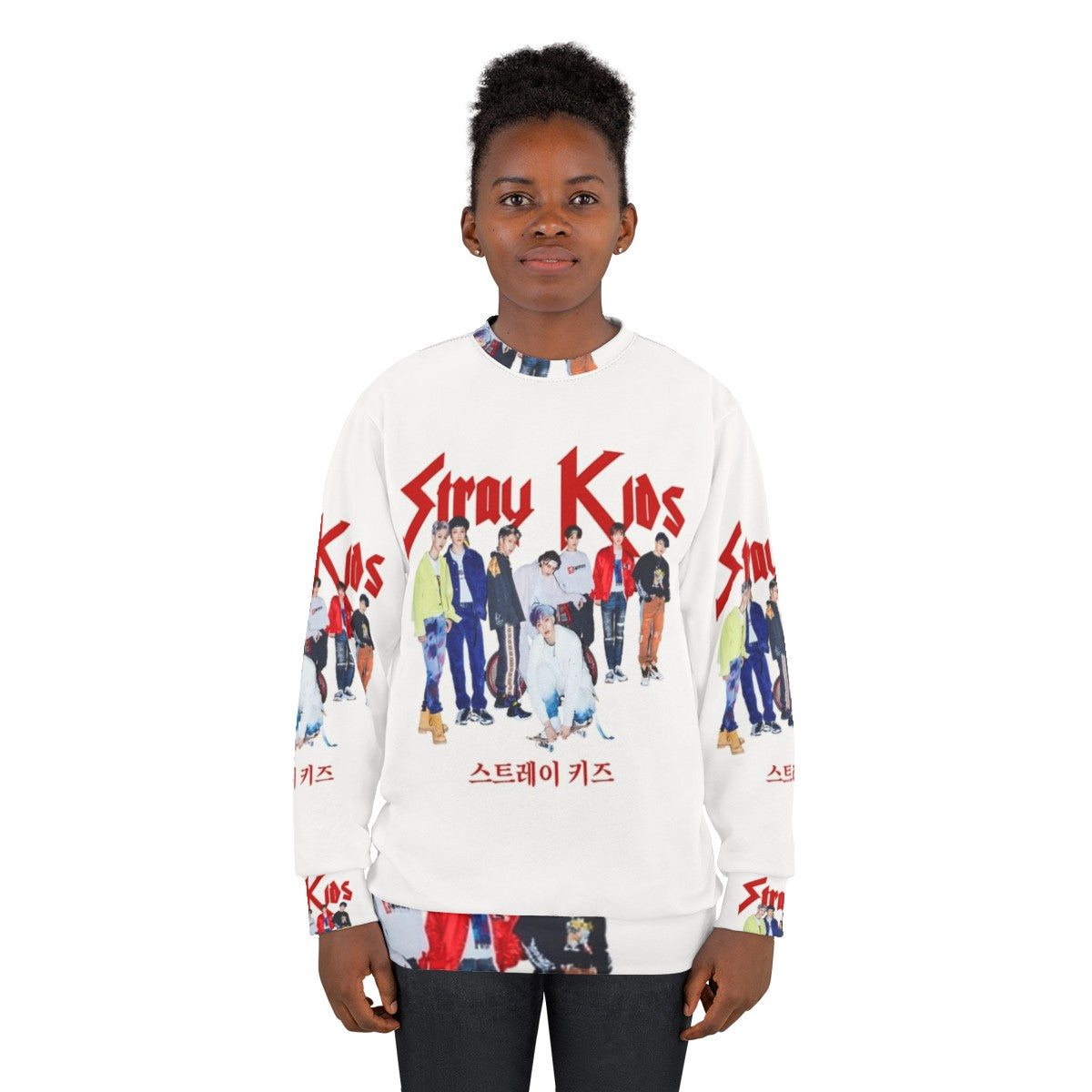 Stray Kids Korean Pop Band Sweatshirt - women