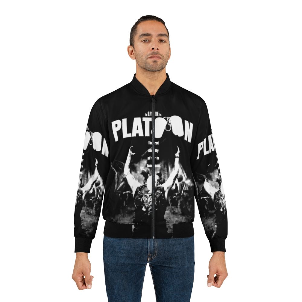 Platoon bomber jacket inspired by the classic Vietnam War film - Lifestyle