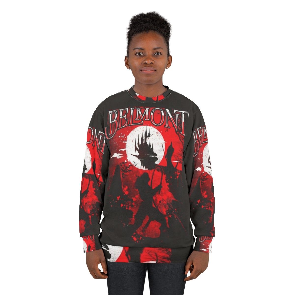 Belmont Vampire Hunter Sweatshirt - Castlevania Inspired - women