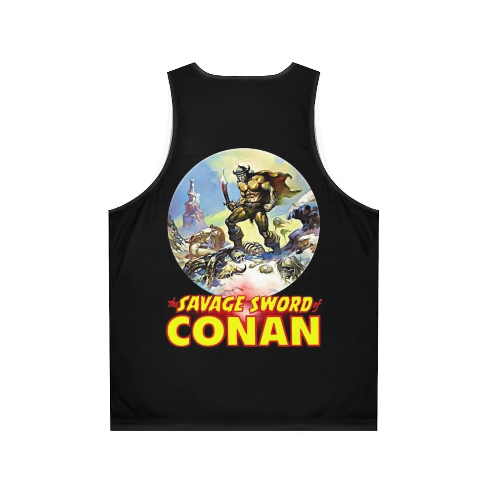 Conan the Barbarian Unisex Tank Top - Back