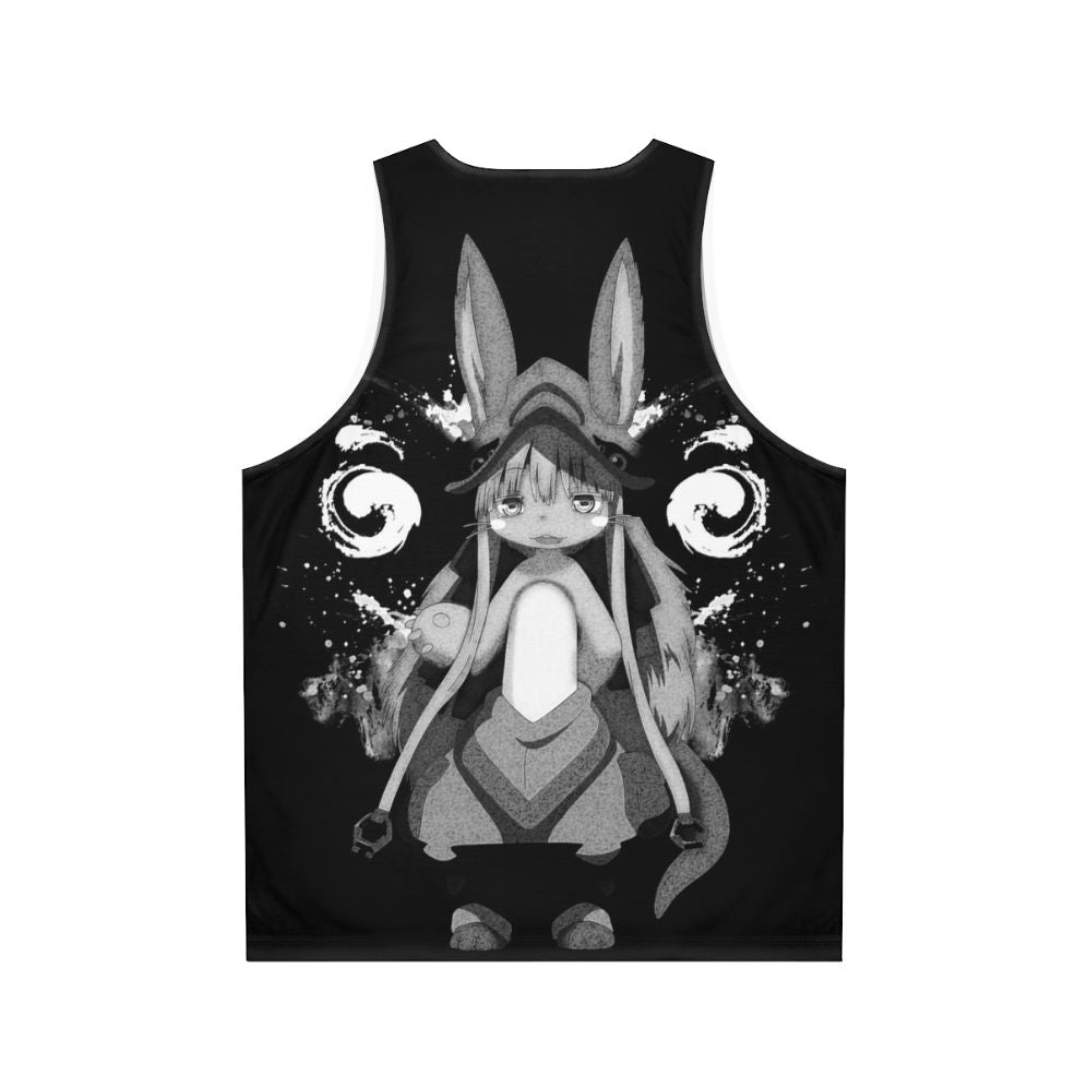 Dark fantasy anime inspired unisex tank top - Back