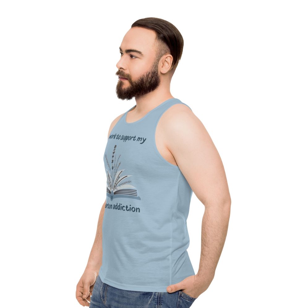 Bridgerton Addiction Unisex Tank Top - men side