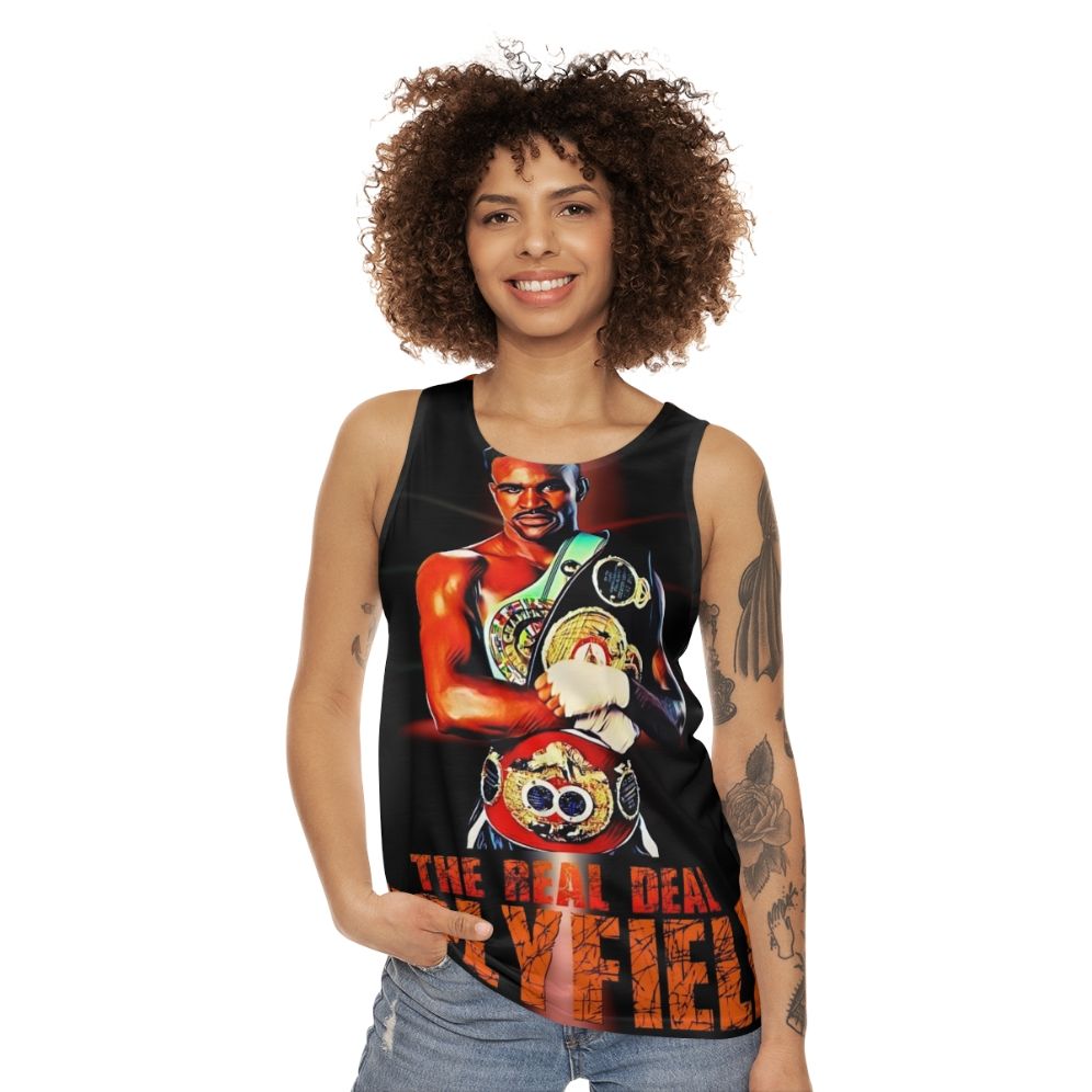 Evander Holyfield Unisex Boxing Tank Top - women