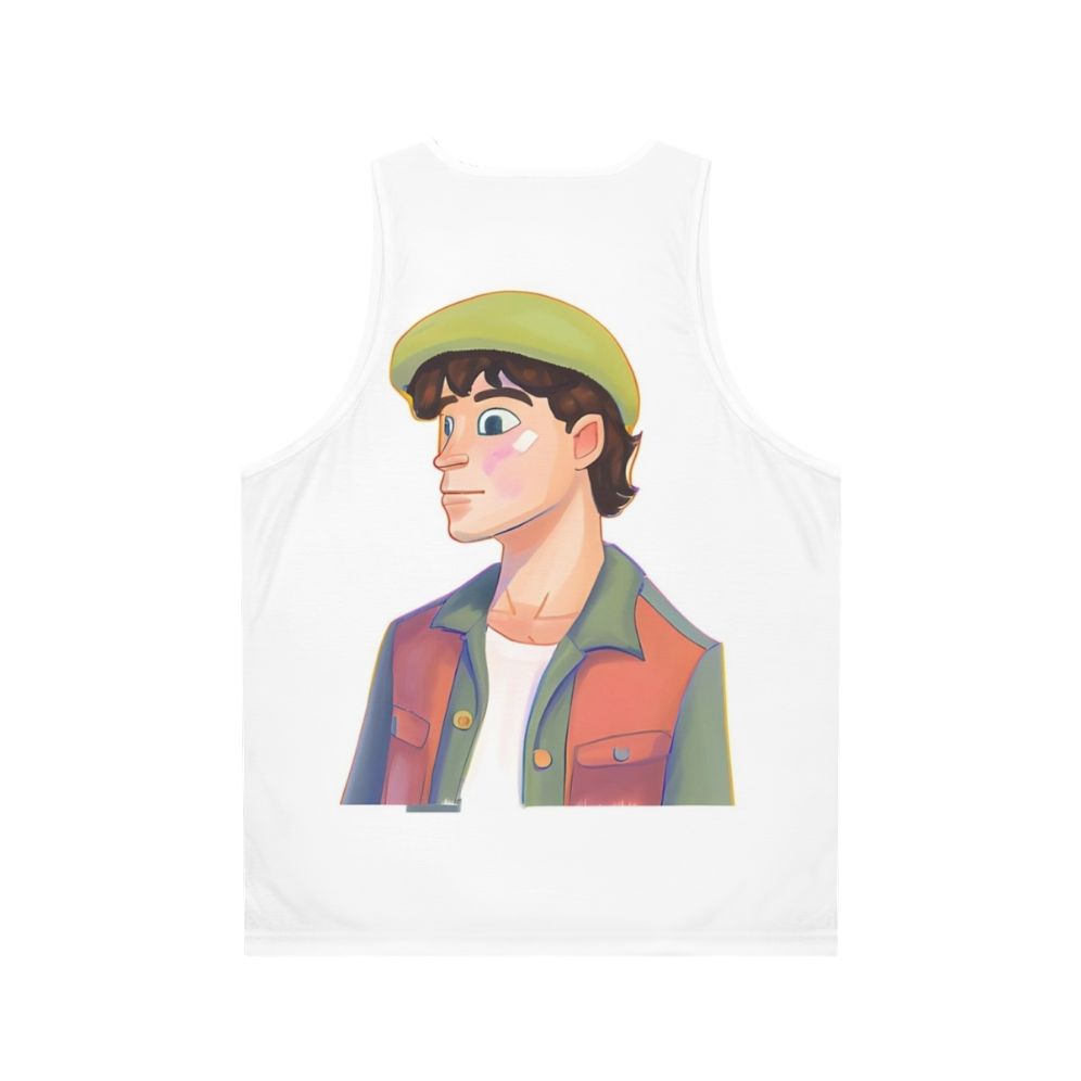 Heartstopper Charlie Spring Unisex Tank Top - Back