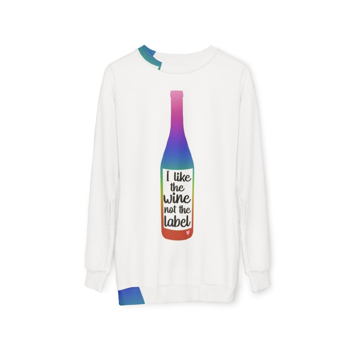 Schitt's Creek Wine Lover Sweatshirt - hanging