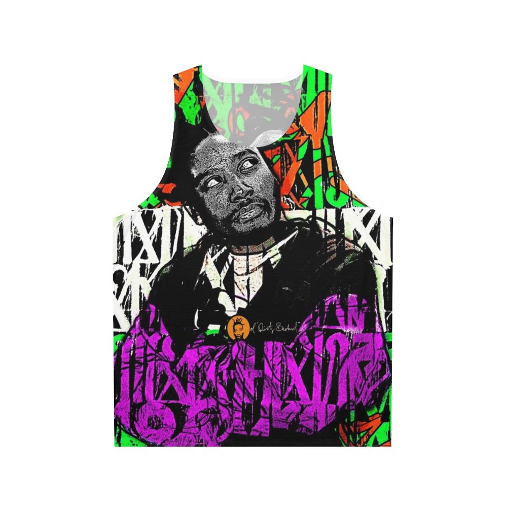 Vintage graffiti unisex tank top featuring ODB and classic hip hop design