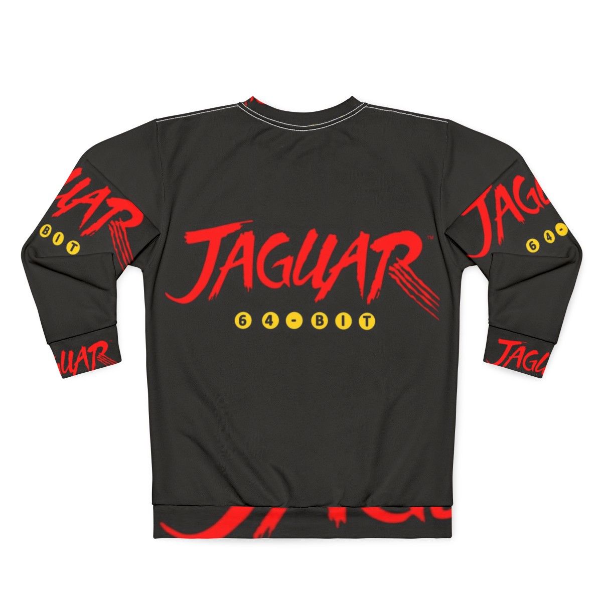 Retro Jaguar 64 Bit Sweatshirt - Back