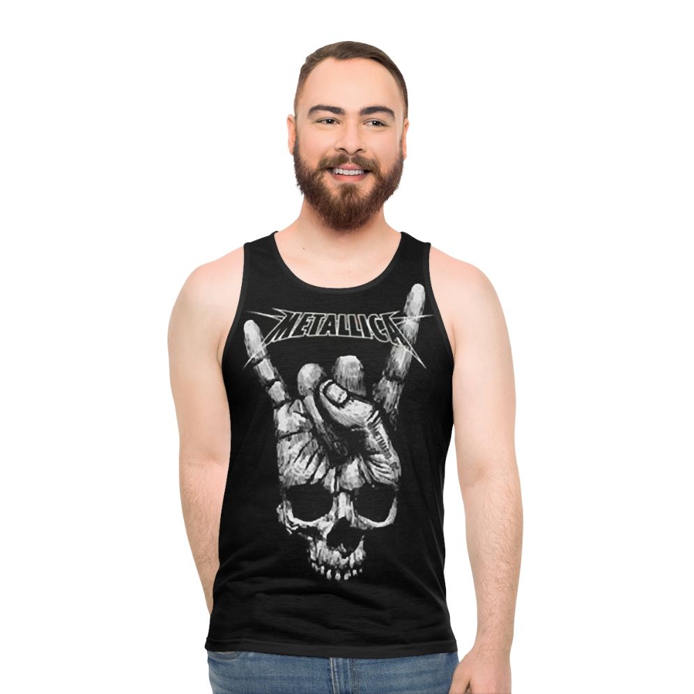 Metalica Trending Logo Graphic Unisex Tank Top - men