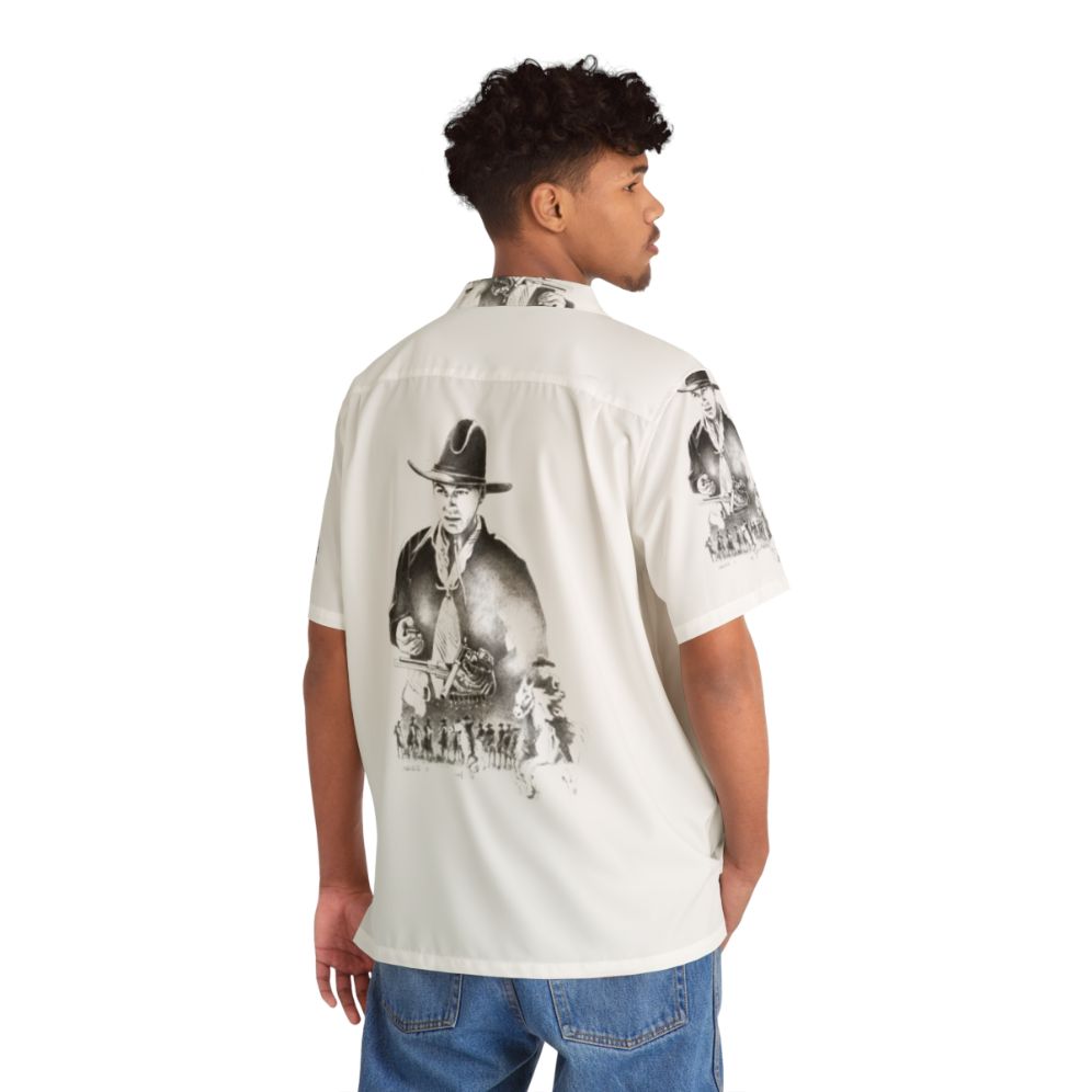 Hopalong Cassidy Hawaiian Shirt - Vintage Cowboy Apparel - People Back