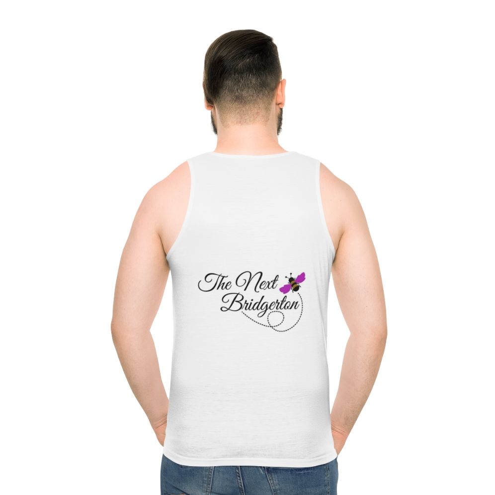 Bridgerton Unisex Tank Top - men back