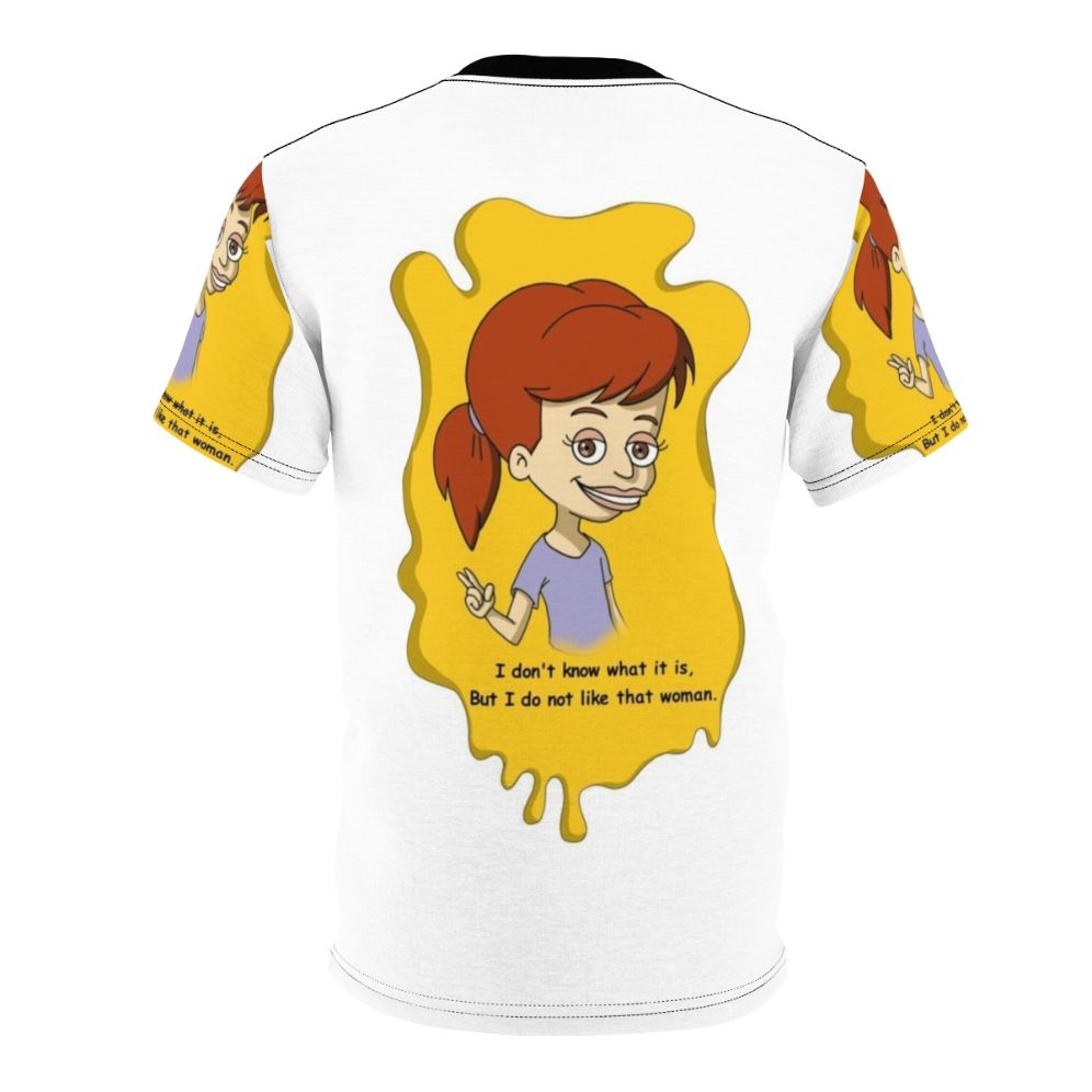 Big Mouth Inspired Netflix T-Shirt with Jessi Glaser Design - Back