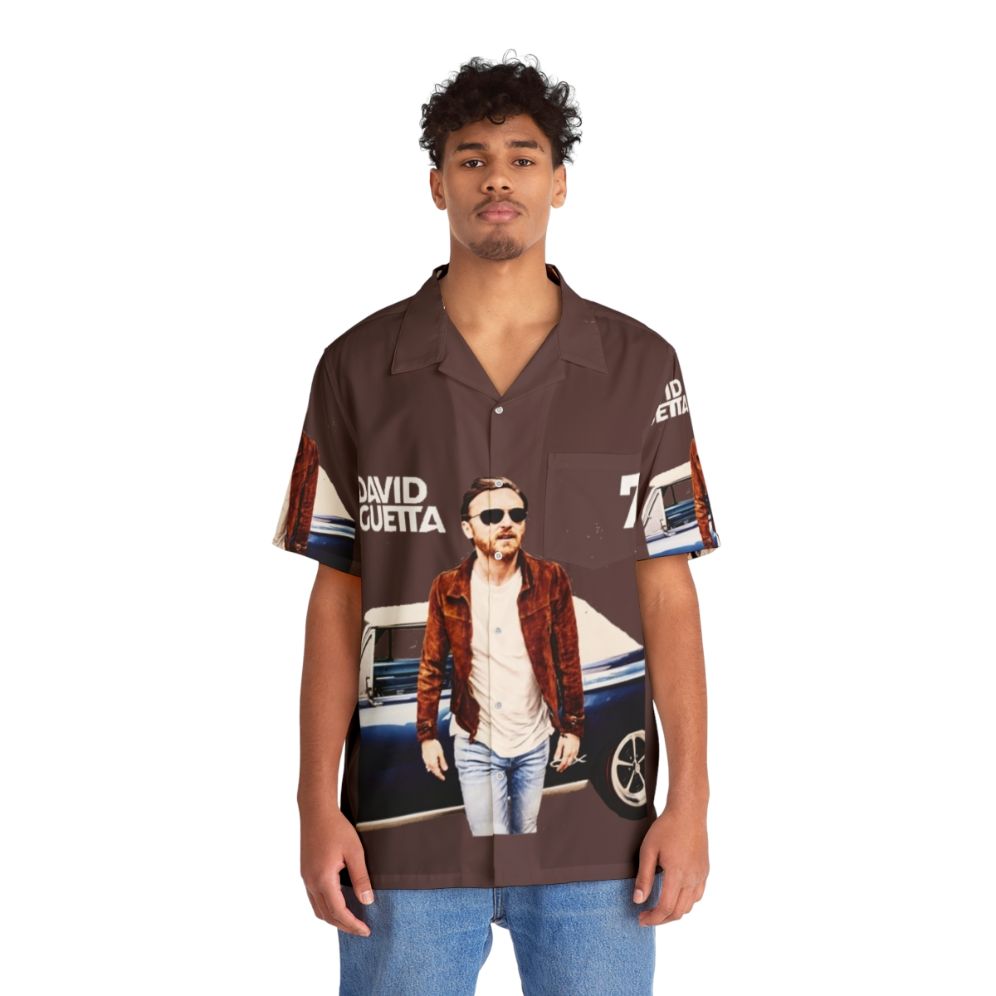 David Guetta Album '7' Hawaiian Shirt - People Front