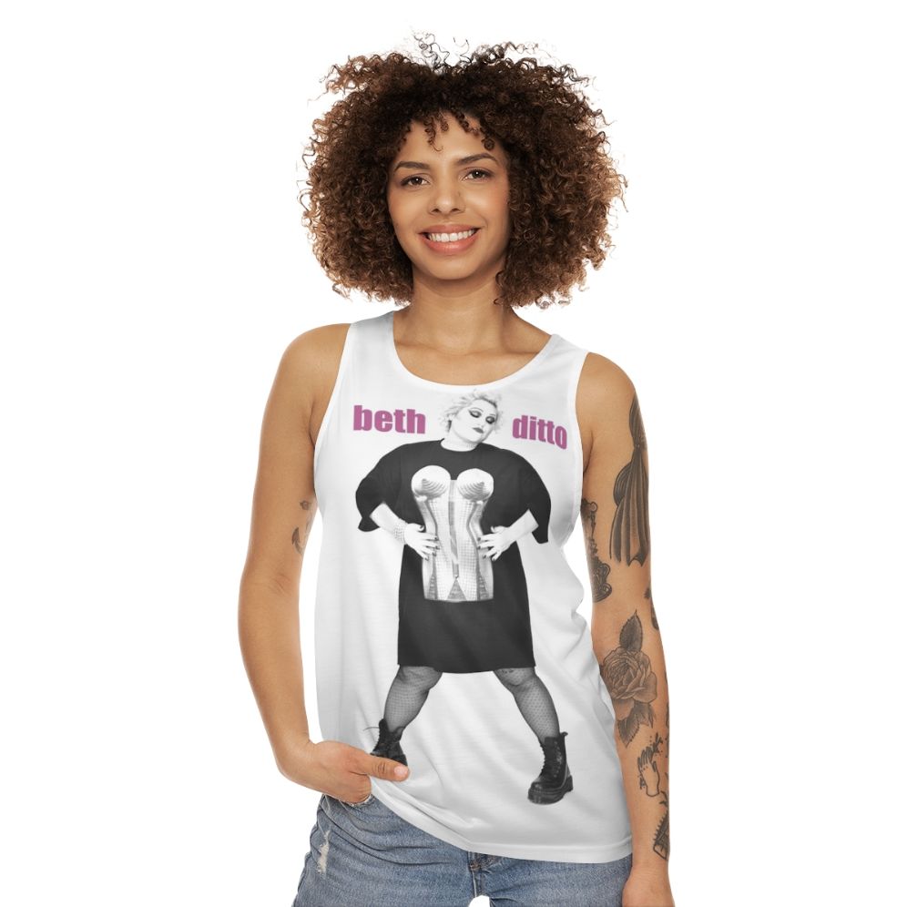 Beth Ditto Unisex Punk Rock Tank Top - women