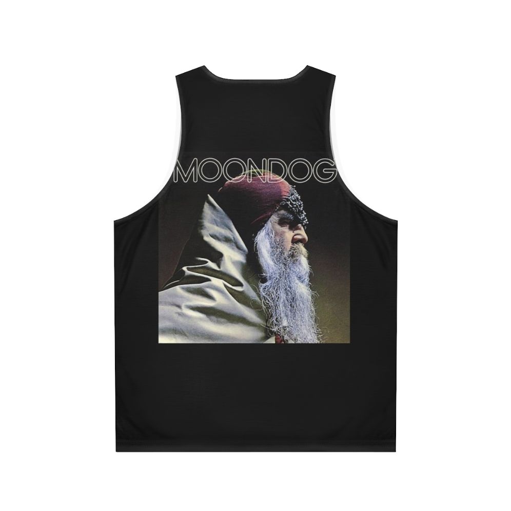 Moondog musician unisex tank top - Back