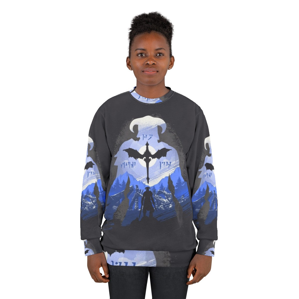 The Last Dragonborn Skyrim Sweatshirt - women